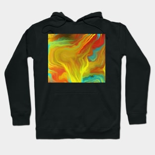 AGATE ABSTRACT OIL PAINTING Hoodie